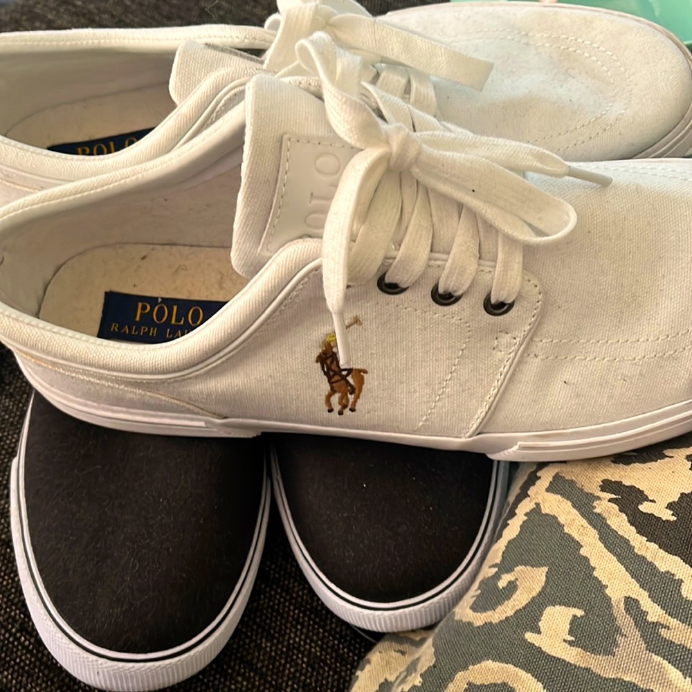 Ralph Lauren canvas shoes